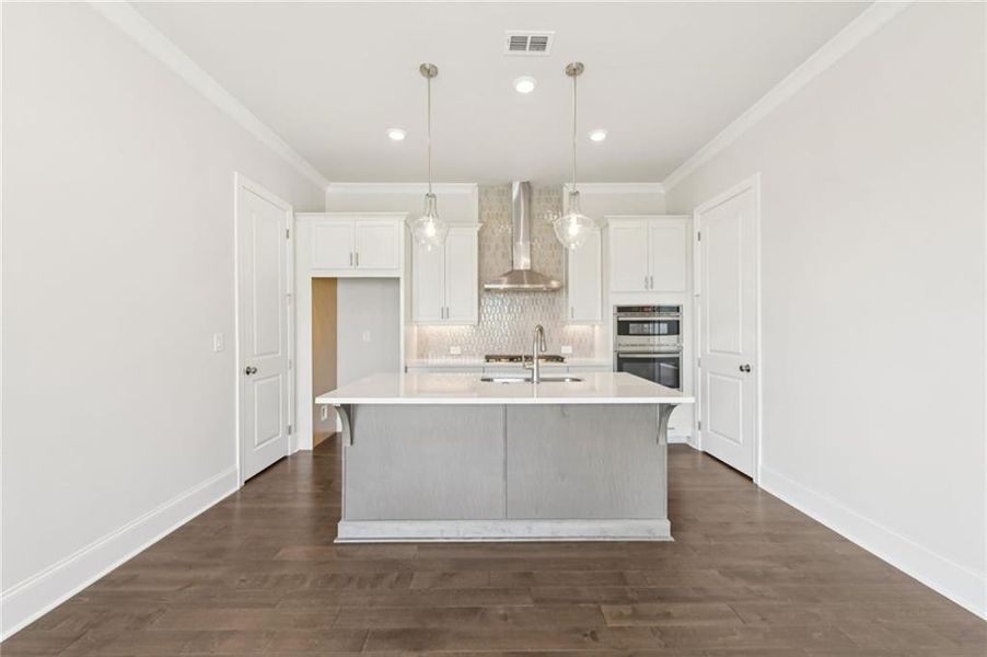 Furnished interior view inside a new home in Aberdeen, Hoschton (Image 15).