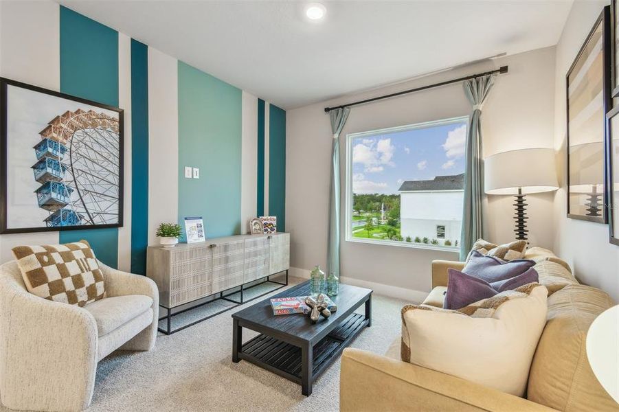 Furnished interior view inside a new home in North River Ranch – Townhomes, Parrish (Image 21).