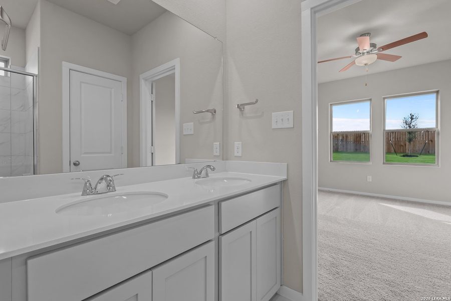 Furnished interior view inside a new home in Garden Grove, San Antonio (Image 12).
