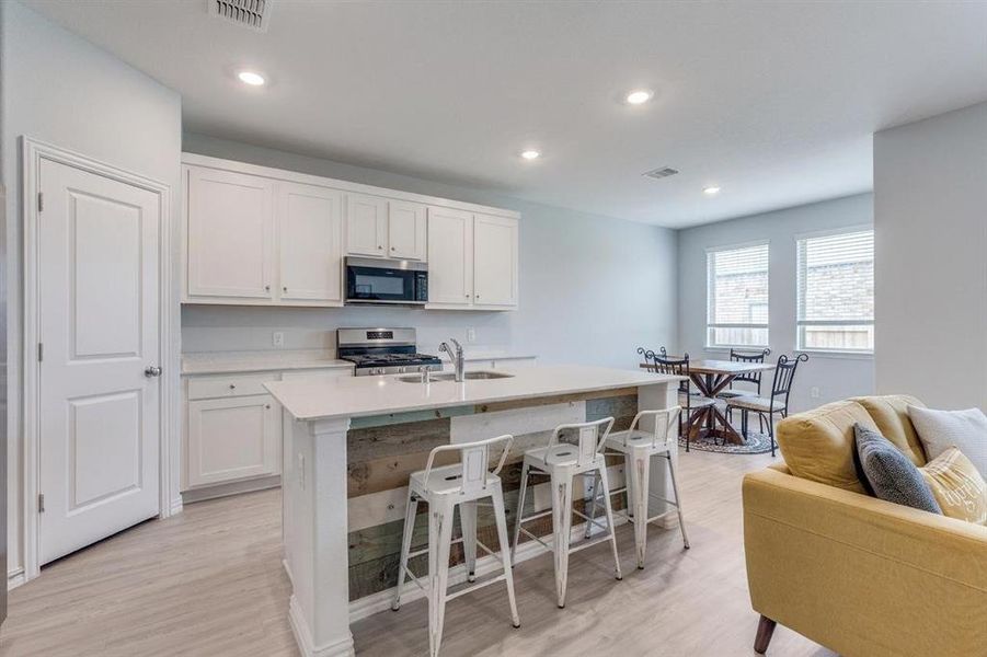 Furnished interior view inside a new home in , Azle (Image 11).