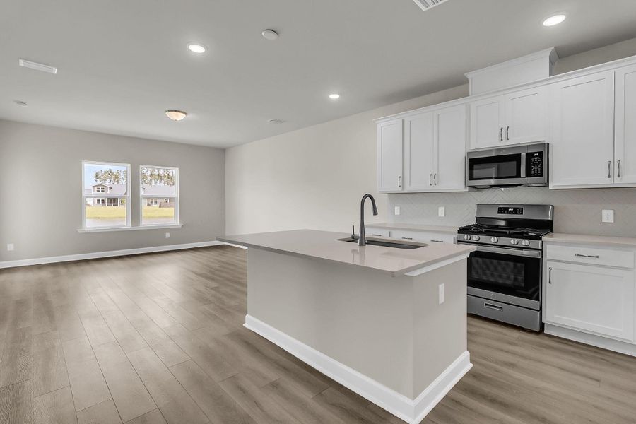 Furnished interior view inside a new home in , Summerville (Image 12).