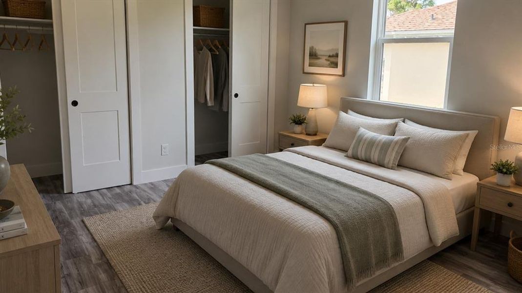 Furnished interior view inside a new home in , North Port (Image 15).