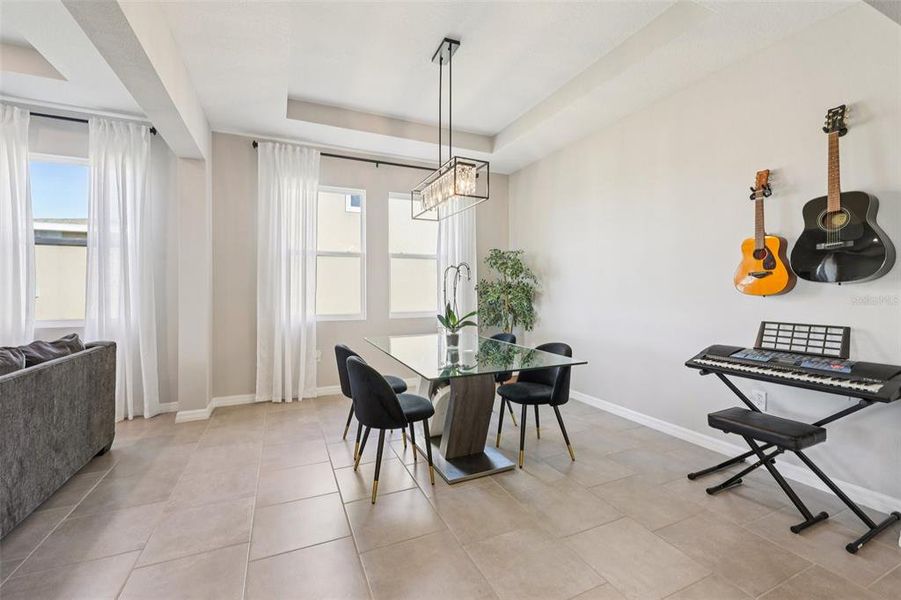 Furnished interior view inside a new home in , San Antonio (Image 13). Furnished interior view inside a new home in , San Antonio (Image 13).