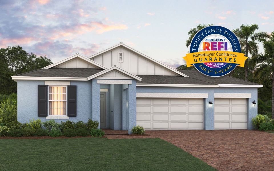 Hayden 3-Car Elevation 4