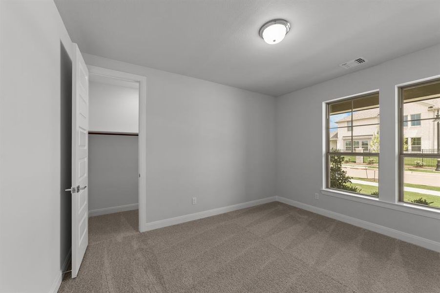 Spacious, unfurnished interior of a new home in Karis - Village Series, Crowley (Image 26). Spacious, unfurnished interior of a new home in Karis - Village Series, Crowley (Image 26).