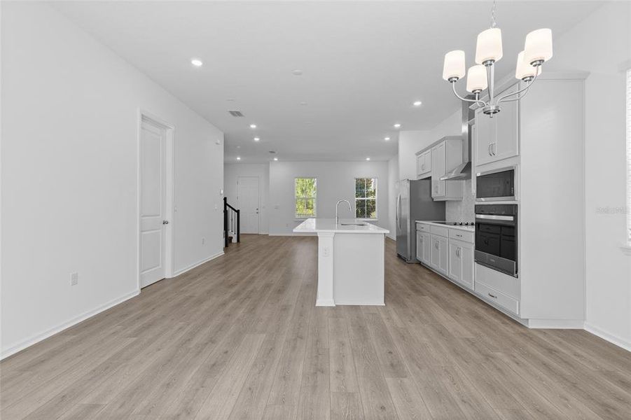 Spacious, unfurnished interior of a new home in Serenade at Ovation, Winter Garden (Image 33). Spacious, unfurnished interior of a new home in Serenade at Ovation, Winter Garden (Image 33).