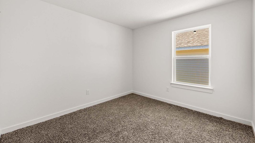 Spacious, unfurnished interior of a new home in Magnolia at the Bluffs Phase 3, Freeport (Image 22).