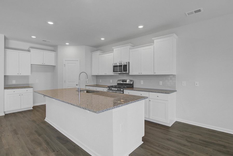 Furnished interior view inside a new home in Heron's Walk at Summers Corner, Summerville (Image 11).
