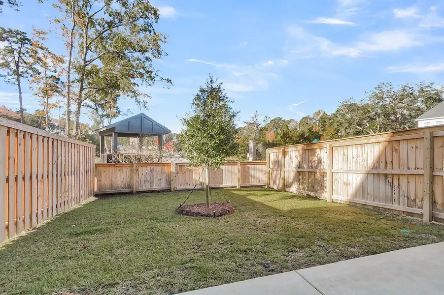 Exterior details and patio area of a home in , Summerville (Image 2). Exterior details and patio area of a home in , Summerville (Image 2).