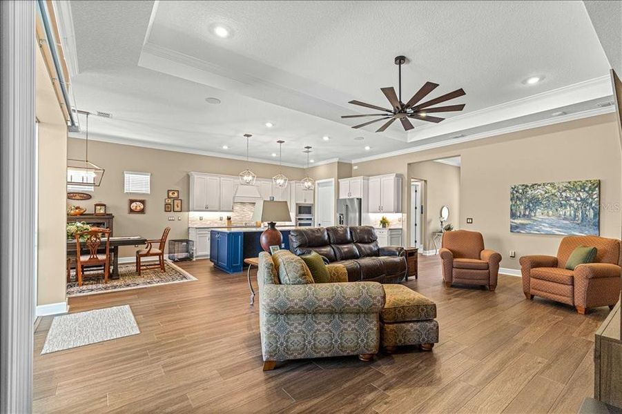 Furnished interior view inside a new home in , Ocala (Image 13).