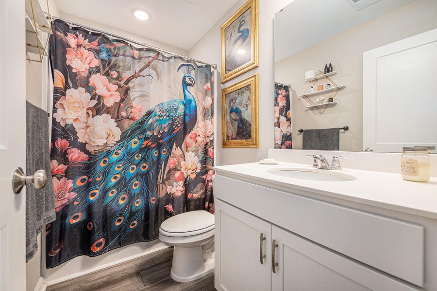 Furnished interior view inside a new home in , North Charleston (Image 6).