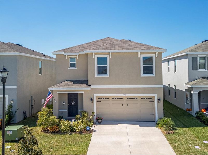 Exterior details and patio area of a home in Westgate at Avalon Park, Wesley Chapel (Image 19). Exterior details and patio area of a home in Westgate at Avalon Park, Wesley Chapel (Image 19).