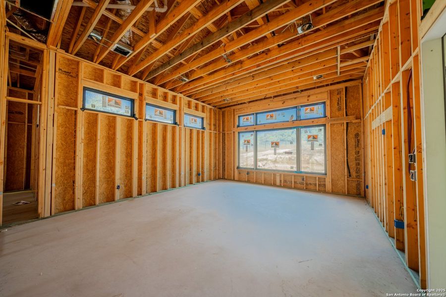 In-progress construction of a new home in , Boerne, TX (Image 7).