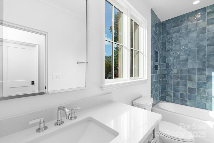 Furnished interior view inside a new home in , Charlotte (Image 33).