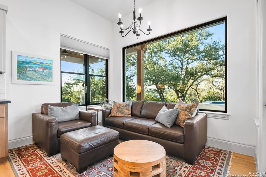 Furnished interior view inside a new home in , Boerne (Image 34).