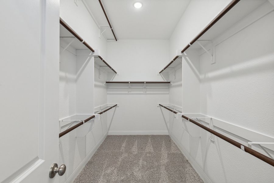Representative unfurnished interior of a home built from the Barcelona II by Megatel Homes in Bellagio, Forney (Image 15). Representative unfurnished interior of a home built from the Barcelona II by Megatel Homes in Bellagio, Forney (Image 15).