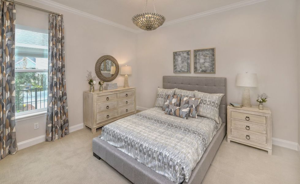Furnished interior view inside a new home in Seven Pines, Jacksonville (Image 27).