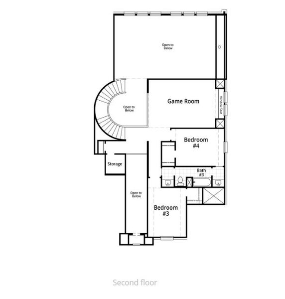 2D floor plan layout of this home in Sonoma Verde: 70ft. lots, McLendon-Chisholm, TX (Image 3). 2D floor plan layout of this home in Sonoma Verde: 70ft. lots, McLendon-Chisholm, TX (Image 3).