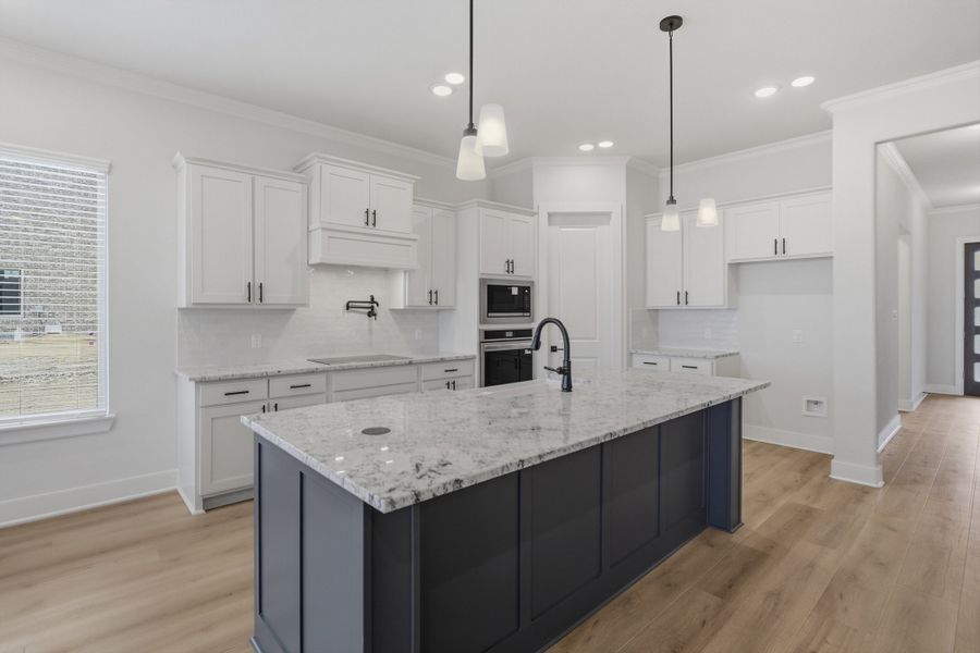Furnished interior view inside a new home in Fannin Ranch, Leonard (Image 6).