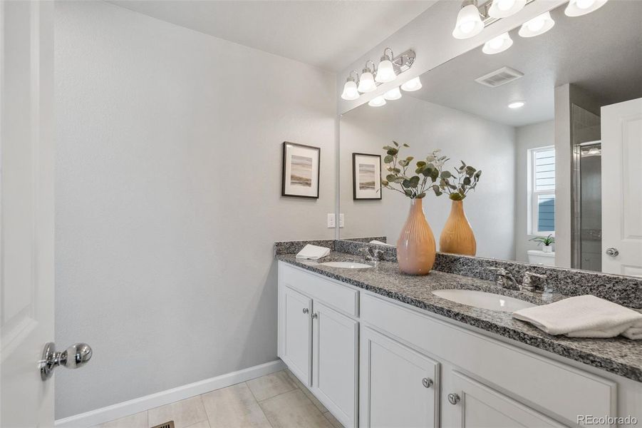 Furnished interior view inside a new home in Pintail Commons at Johnstown Village, Johnstown (Image 9).
