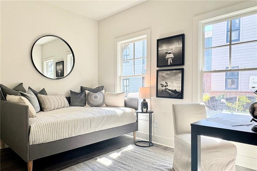 Furnished interior view inside a new home in , Hapeville (Image 15).