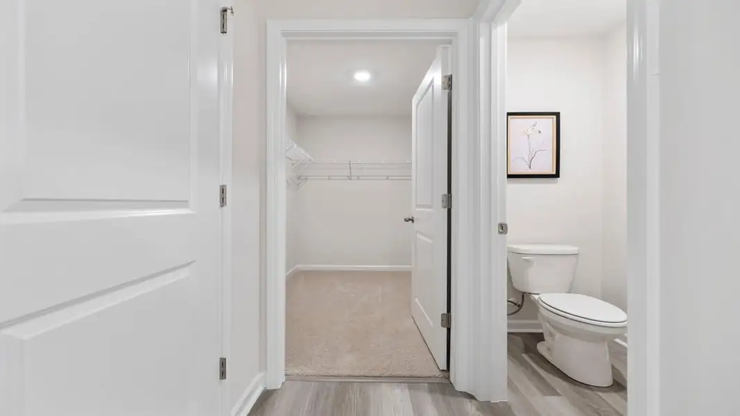 Furnished interior view inside a new home in Cascade Point, Seneca (Image 32). Furnished interior view inside a new home in Cascade Point, Seneca (Image 32).