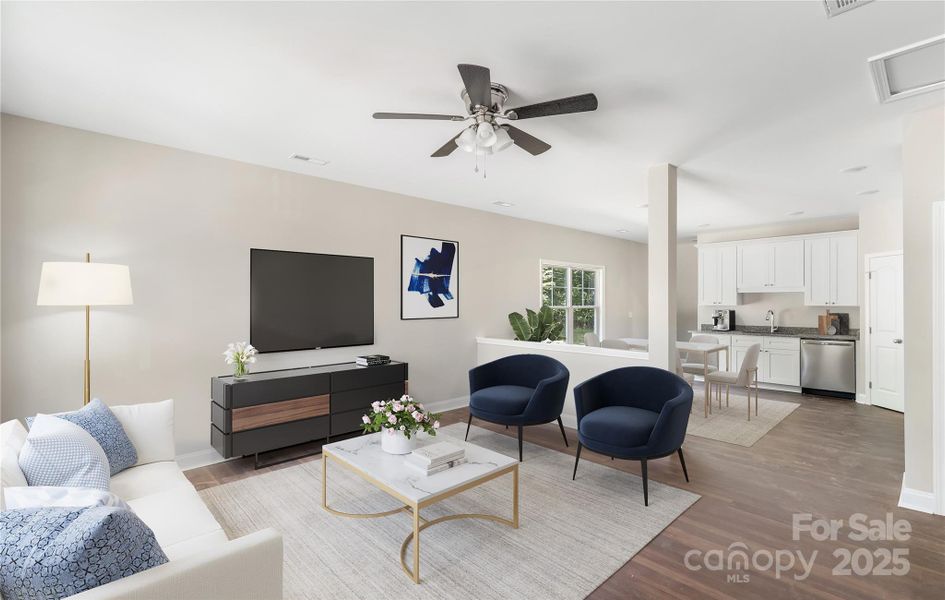 Furnished interior view inside a new home in , Norwood (Image 11).