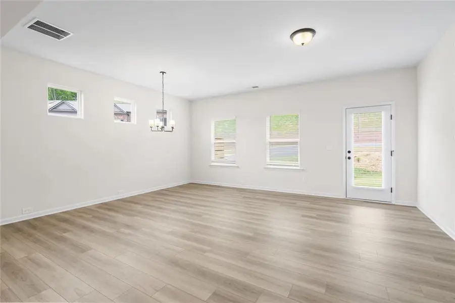 Spacious, unfurnished interior of a new home in Fairington, Cartersville (Image 14). Spacious, unfurnished interior of a new home in Fairington, Cartersville (Image 14).