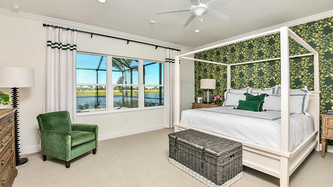Furnished interior view inside a new home in Windward Real Estate and Homes for Sale in Sarasota, FL - Neal Communities, Lakewood Ranch (Image 10).