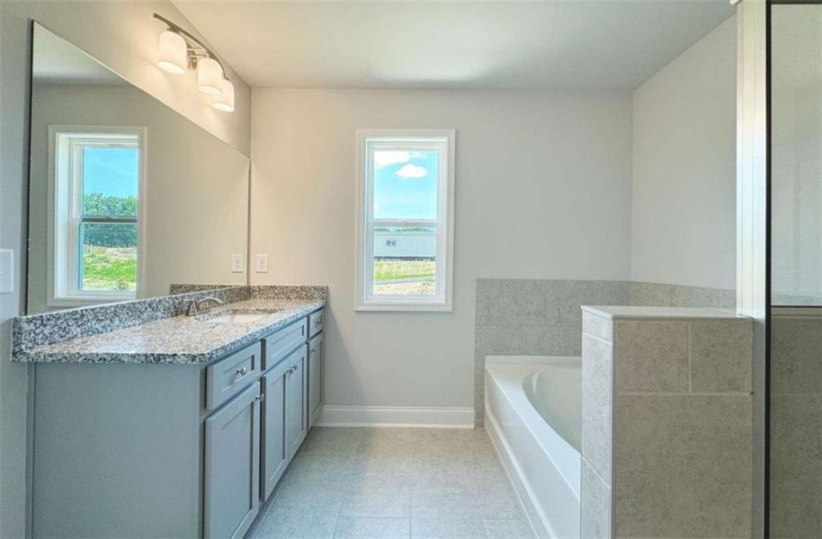 Furnished interior view inside a new home in , Gainesville (Image 6).
