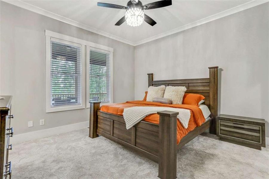 Furnished interior view inside a new home in , Powder Springs (Image 14). Furnished interior view inside a new home in , Powder Springs (Image 14).