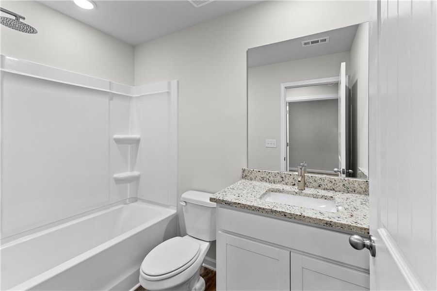 Furnished interior view inside a new home in The Grove At Mundy Mill, Gainesville (Image 3).