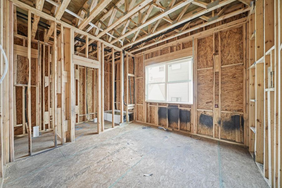 Still under construction, the Decker features spacious bedrooms with ensuite baths, 10-foot ceilings on the second and third levels and 8-foot interior doors. Still under construction, the Decker features spacious bedrooms with ensuite baths, 10-foot ceilings on the second and third levels and 8-foot interior doors.