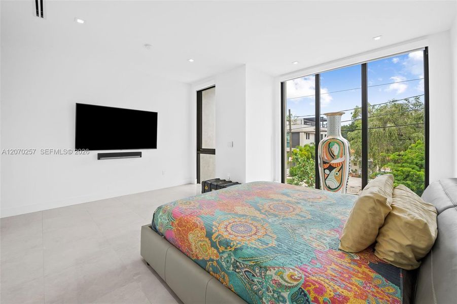 Furnished interior view inside a new home in , Miami (Image 4).