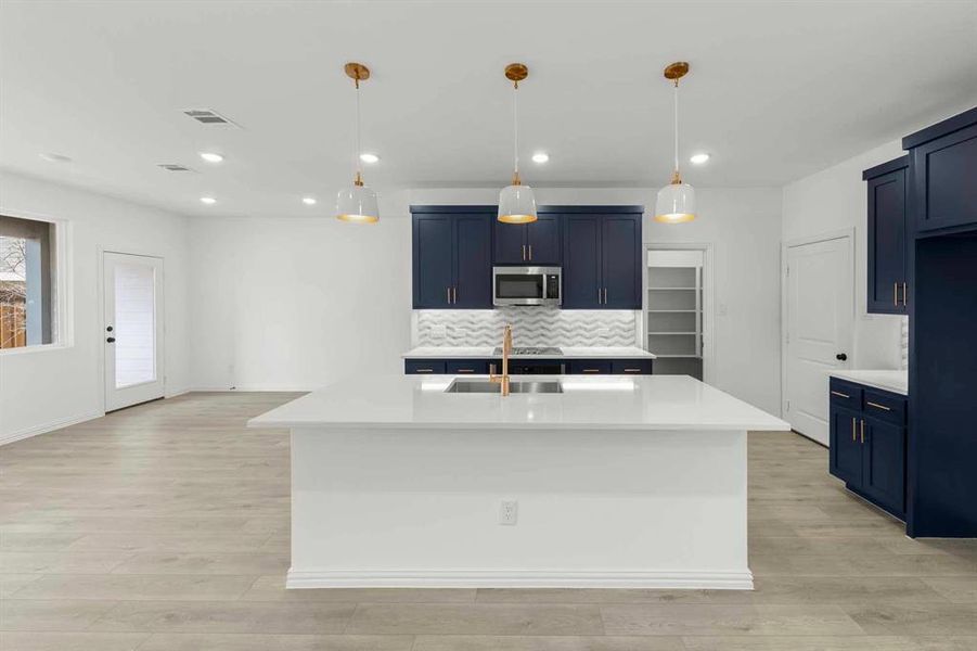 Furnished interior view inside a new home in Sereno Oaks at Buckner Terrace, Dallas (Image 5).