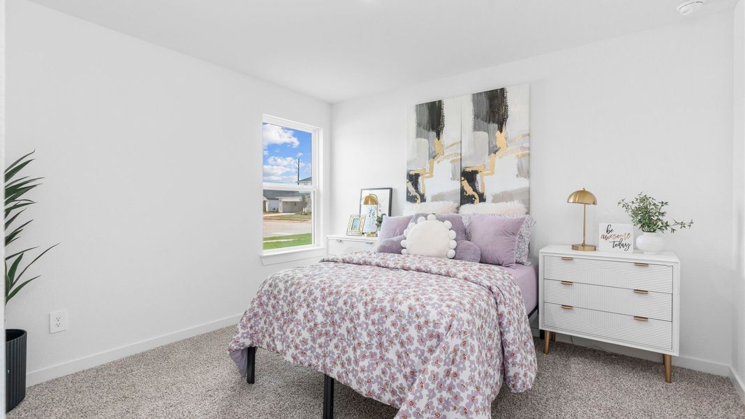 Furnished interior view inside a new home in Emberly, Beasley (Image 18).
