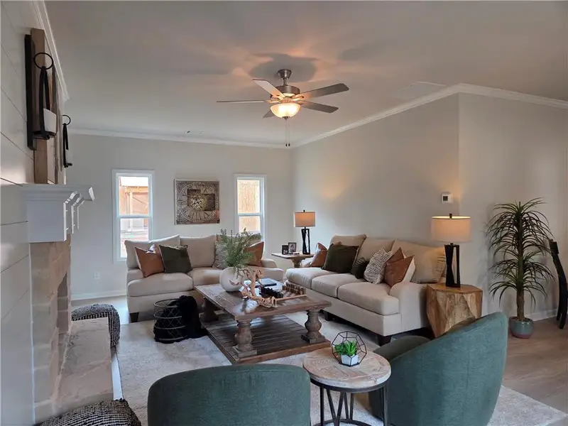 Furnished interior view inside a new home in , Bethlehem (Image 11). Furnished interior view inside a new home in , Bethlehem (Image 11).