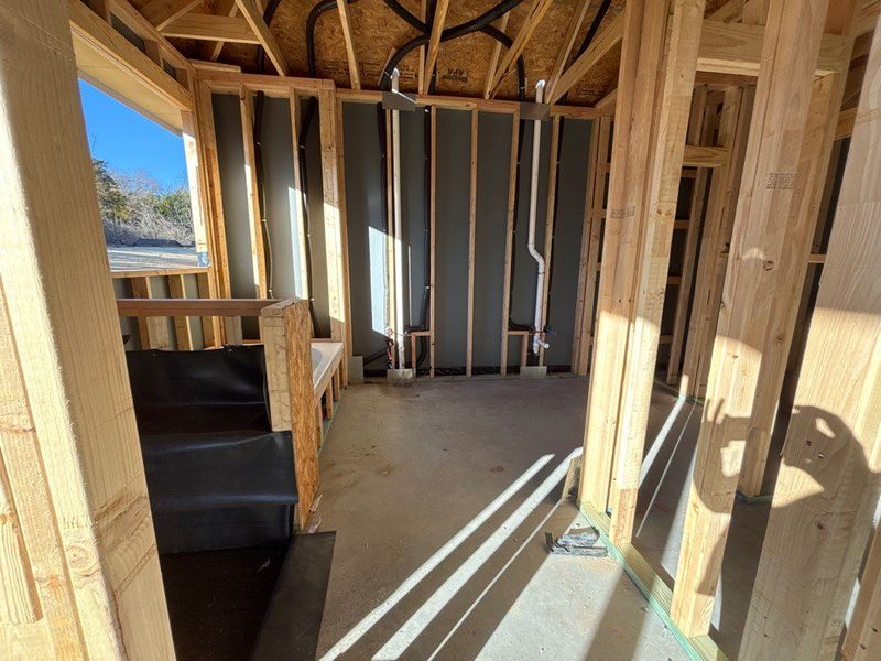 In-progress construction of a new home in Waterford Park, Weatherford, TX (Image 12).