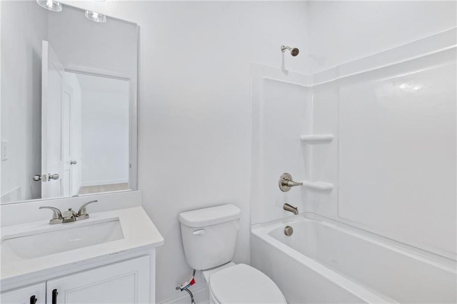 Furnished interior view inside a new home in , Buford (Image 11).