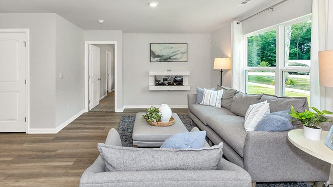 Furnished interior view inside a new home in Bailey Park, Fayetteville (Image 17).