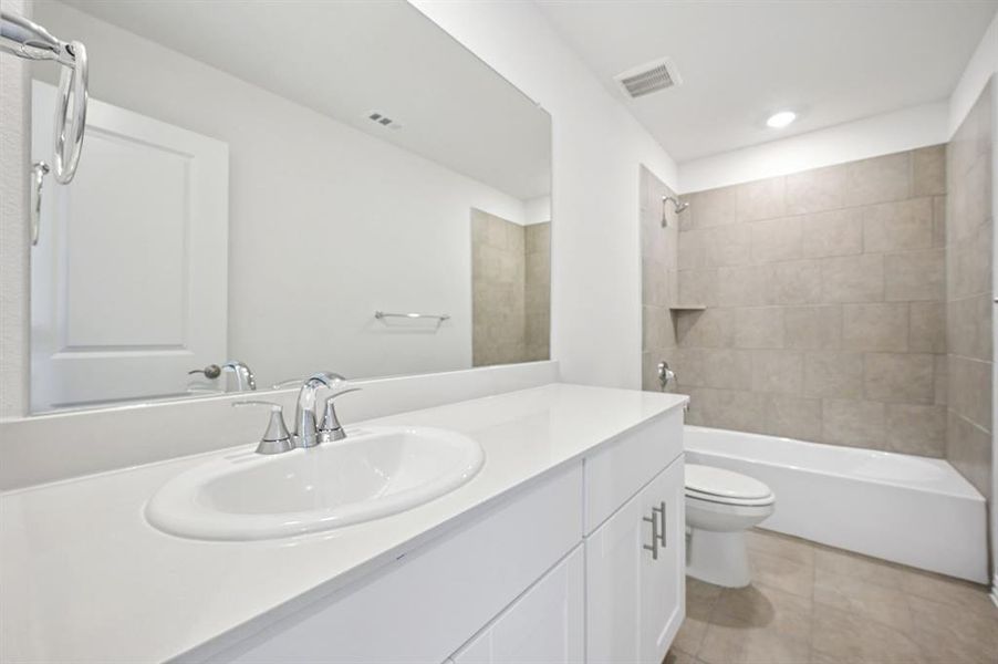 Photo is not of the actual home, but is an inspirational photo of builder’s model home and may depict options, furnishings, and/or decorator features that are not included.