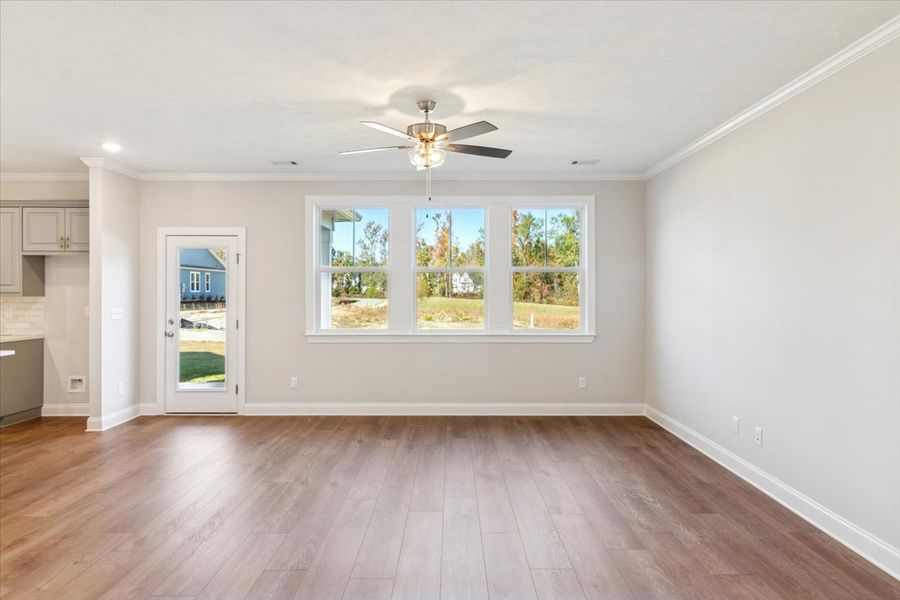 Spacious, unfurnished interior of a new home in Tillery Park, Grovetown (Image 17). Spacious, unfurnished interior of a new home in Tillery Park, Grovetown (Image 17).