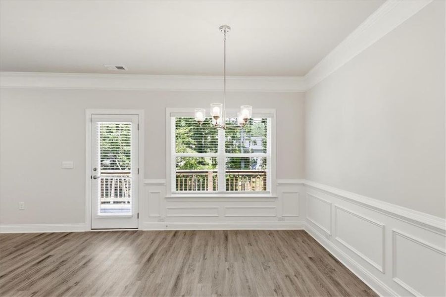 Spacious, unfurnished interior of a new home in Tuscany Hills, Douglasville (Image 33). Spacious, unfurnished interior of a new home in Tuscany Hills, Douglasville (Image 33).