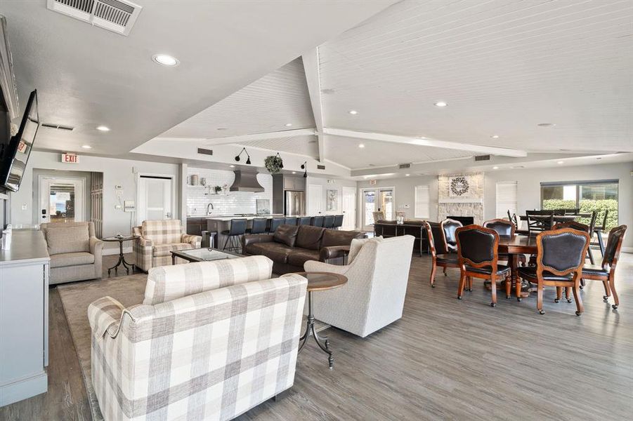 Clubhouse views great for entertaining on the lake.