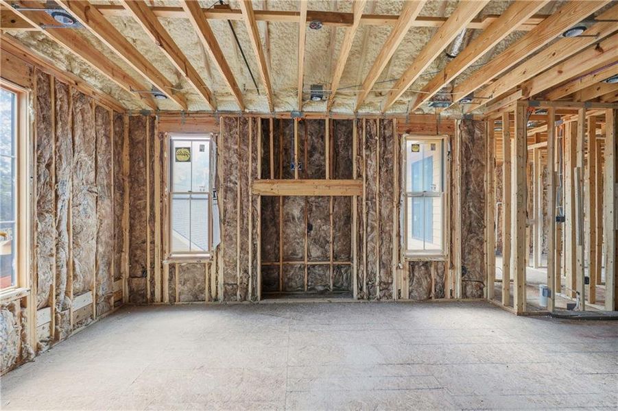 In-progress construction of a new home in , Atlanta, GA (Image 12).