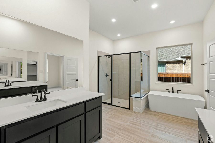 Representative furnished interior of a home built from the Bowie by Kindred Homes in Park Trails, Forney (Image 6).