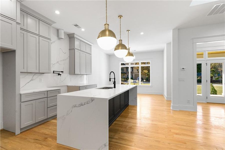 Furnished interior view inside a new home in , Clarkston (Image 15). Furnished interior view inside a new home in , Clarkston (Image 15).