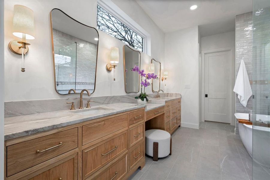 Furnished interior view inside a new home in , Dallas (Image 4). Furnished interior view inside a new home in , Dallas (Image 4).