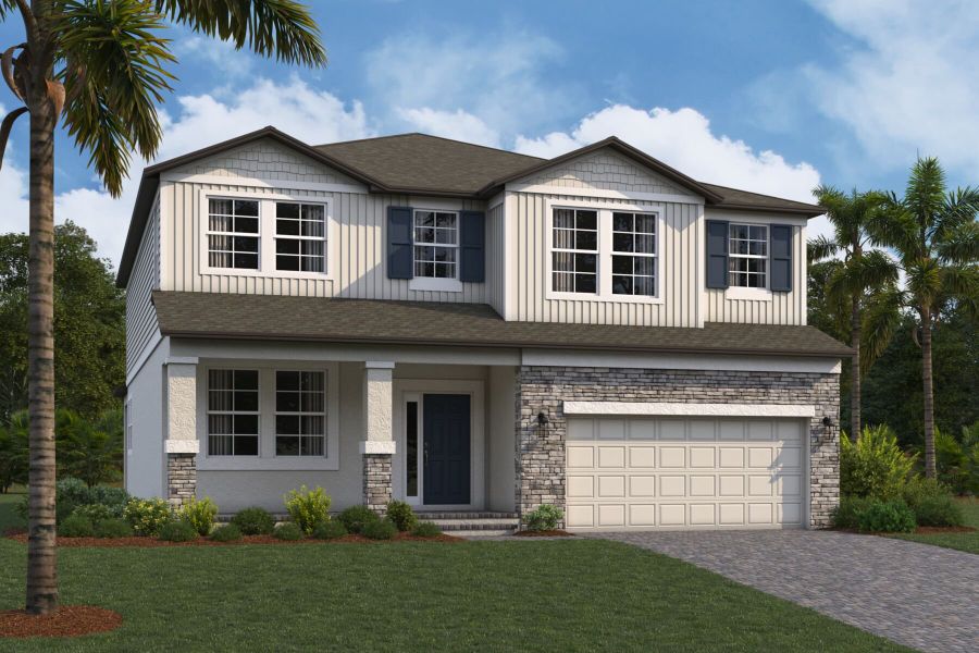 Sonoma II Elevation E - Harmony Ridge