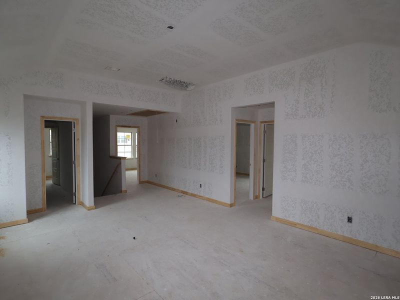 In-progress construction of a new home in Park Place, New Braunfels, TX (Image 29).